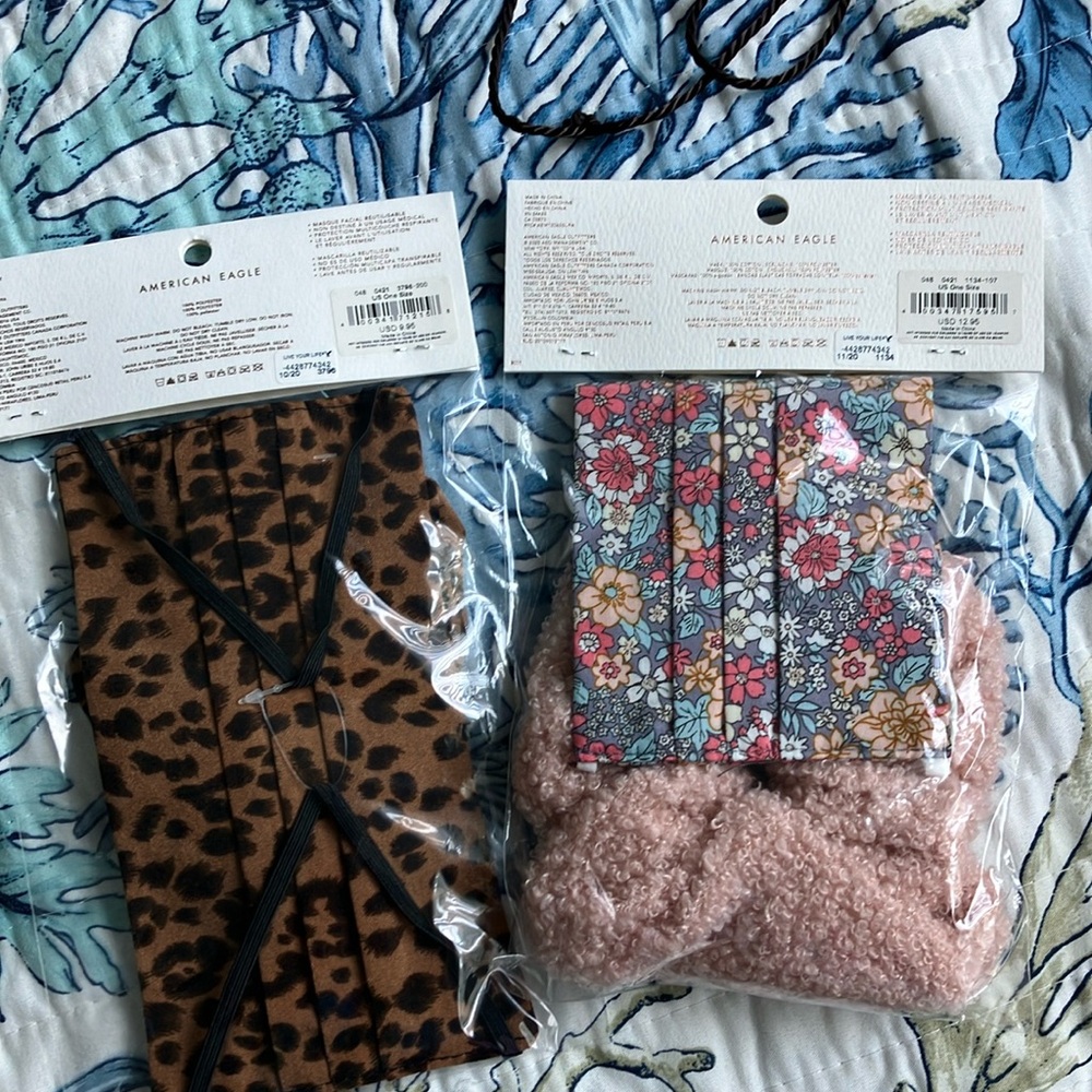 Masks and matching scrunchies